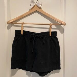 J. Crew Linen Blend Black Women's Shorts